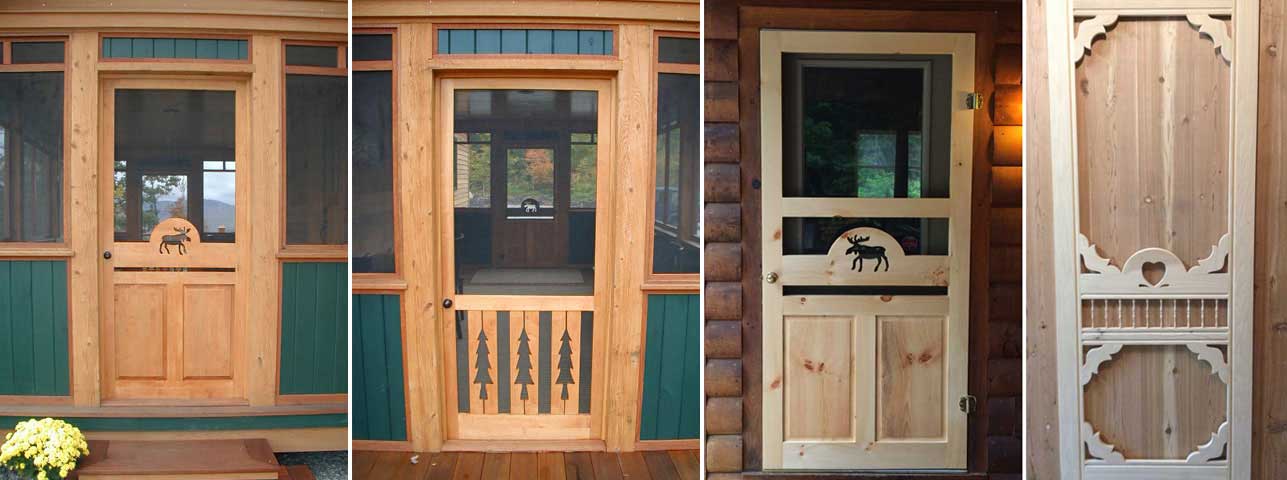 Custom Wood Screen Doors Bethel Rustics Furniture